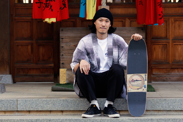 【プリント パーカー】新品 浮世絵 スケーター ストリート ファッション