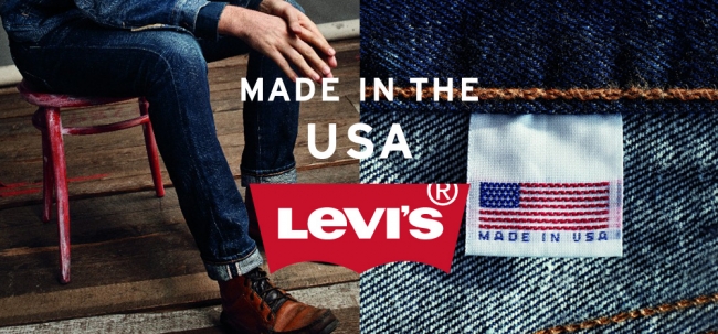 『リーバイス®』より、全行程をアメリカ国内で作り上げたプレミアムジーンズを先行販売開始！