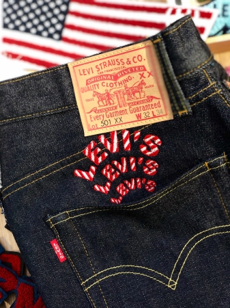 LEVI'S ®がイラストレーターShogo Sekineとコラボしたオリジナル刺繍 